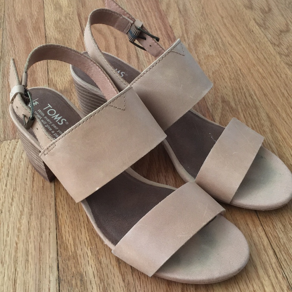 Toms Leather Sandals